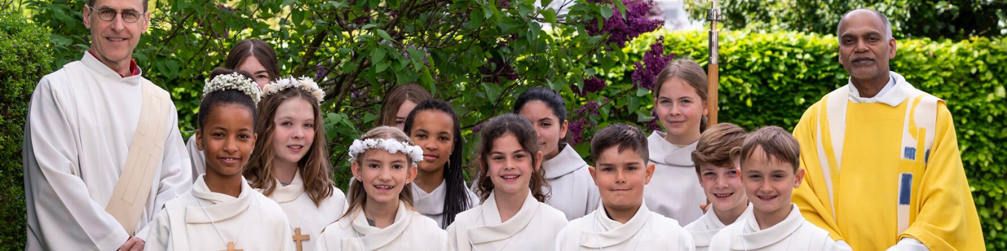 Gruppenbild Erstkommunionkinder